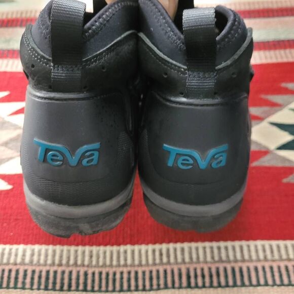 Teva Revive '94 Black Mid Hiking Boots Shoes Sz 10 Outdoor Hiking Camping Gorpco - Picture 6 of 8